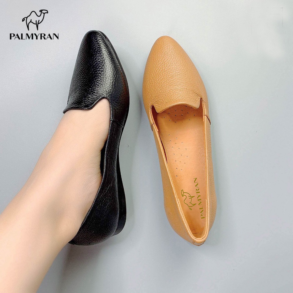 Giày bệt nữ da bò cao cấp palmyran ST27