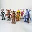 Fnaf đáng yêu 6 mảnh Năm đêm tại Freddys Các bức tượng nhỏ để làm bánh và đồ trang trí