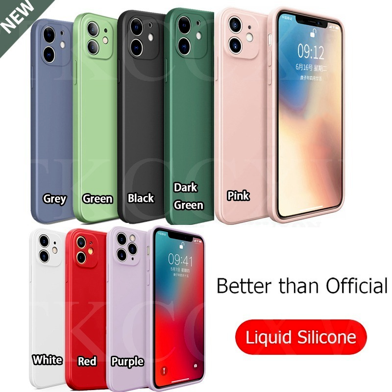 Ốp điện thoại silicon dẻo viền vuông sang trọng màu kẹo cho Xiaomi Mi 9T Pro Poco F2 Pro Redmi K30 K20 Pro K30 Ultra