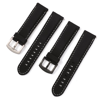 Dây Đeo Đồng Hồ Bằng Cao Su Silicone 18mm 20mm 22mm 24mm Tháo Gỡ Nhanh Chống Nước