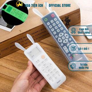 Bọc điều khiển (remote) tivi, điều hòa bằng nhựa silicon dẻo trong suốt ...