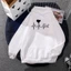Áo hoodie nỉ thu đông Nam Nữ in hình sóng trái tim