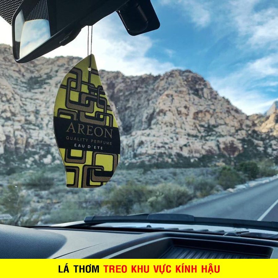 Lá Thơm Treo Xe Ô Tô Areon Mon Hương American Dream Tươi Ngọt - Lá Thơm Areon Chính Hãng Khử Mùi Xe MA41