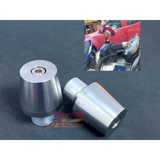 Cặp gù INOX304 CNC kiểu SPORT Xipo siêu nặng 280g gắn nhiều loại xe máy chống rung lắc tay lái
