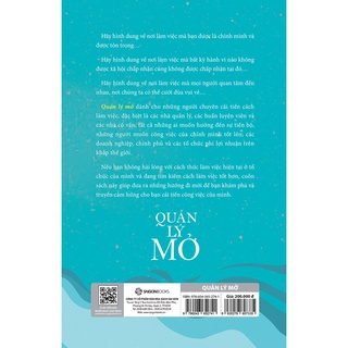 SÁCH - Quản lý mở - Tác giả Rob England , Tiến sĩ Cherry Vũ