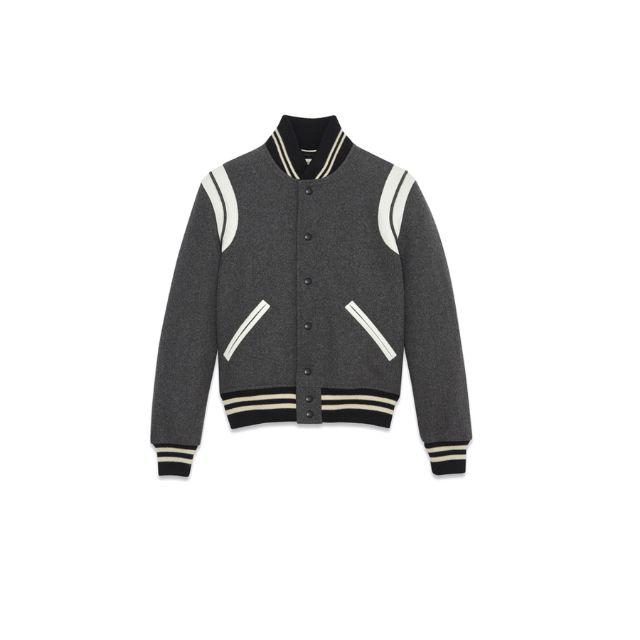 Áo Khoác Saint Laurent Teddy Bomber Jacket | Shopee Việt Nam