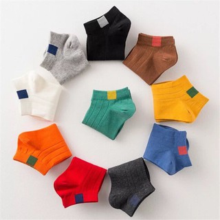 5 đôi tất gân nữ cố ngắn / Vớ nữ cổ thấp