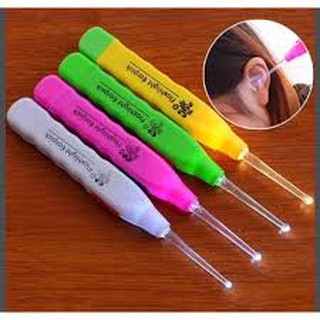 Cây lấy ráy tai cho bé có đèn LED - Dụng cụ lấy ráy tai có đèn kèm hộp đựng