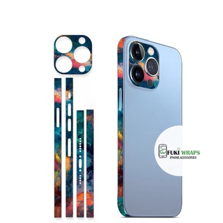 Combo 2 Tấm Dán Viền , Camera Họa Tiết Dành cho IP13prm , IP13 , 13Pro , 13Mini  - FukiShop