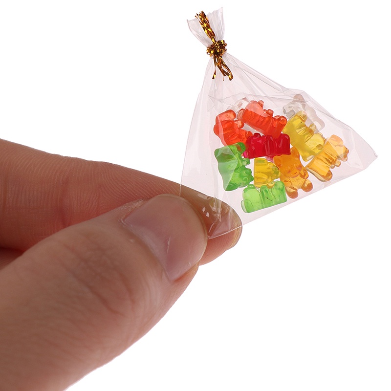 Set 12 Mô Hình Kẹo Gấu Tỉ Lệ 1: 121 Dễ Thương Chất Lượng Cao