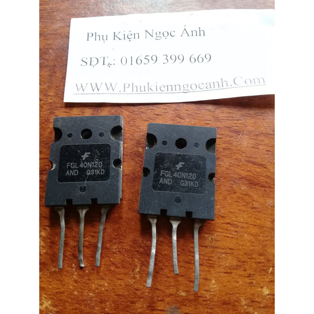 FGL40N120AND, FGL40N120, 40N120 IGBT 40A 1200V TO-3P tháo máy | Shopee ...