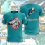 NFL Áo Thun Bóng Bầu Dục Cosplay Tay Ngắn Áo Trang Phục Tee Croptop Áo Buccaneers Phản Lực Chopper Thường Ngày Plus Kích Thước Hallowe