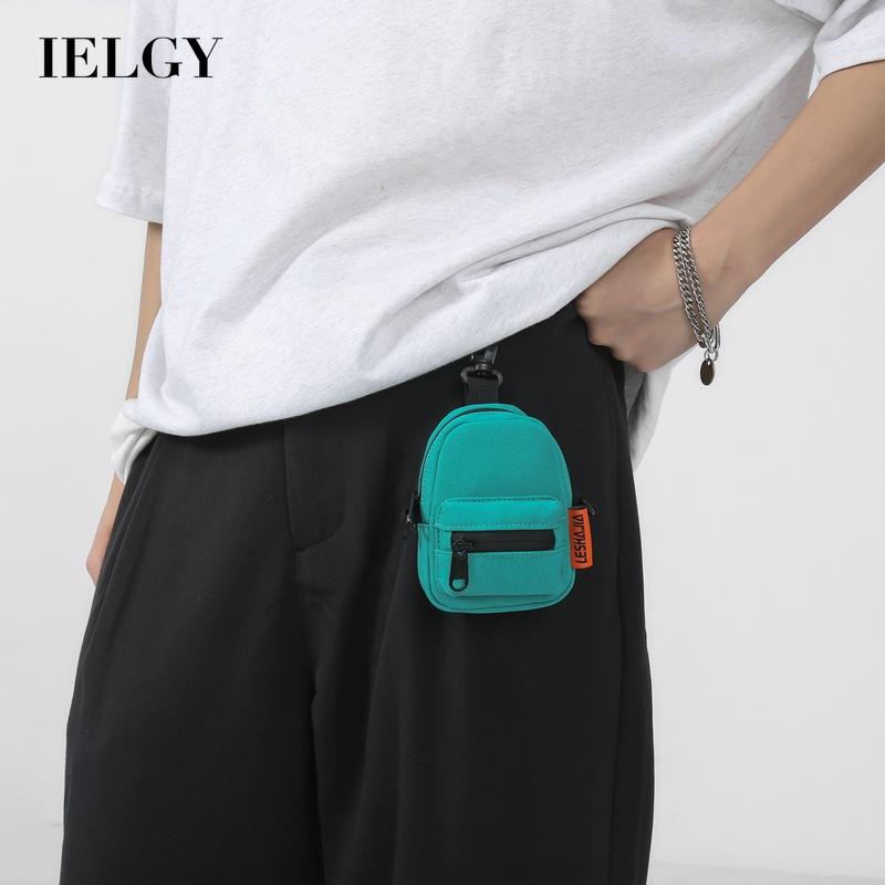 Túi đeo chéo mini IELGY phong cách hip hop thời trang cá tính cho nam