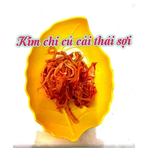 Kim chi củ cải thái sợi tự làm