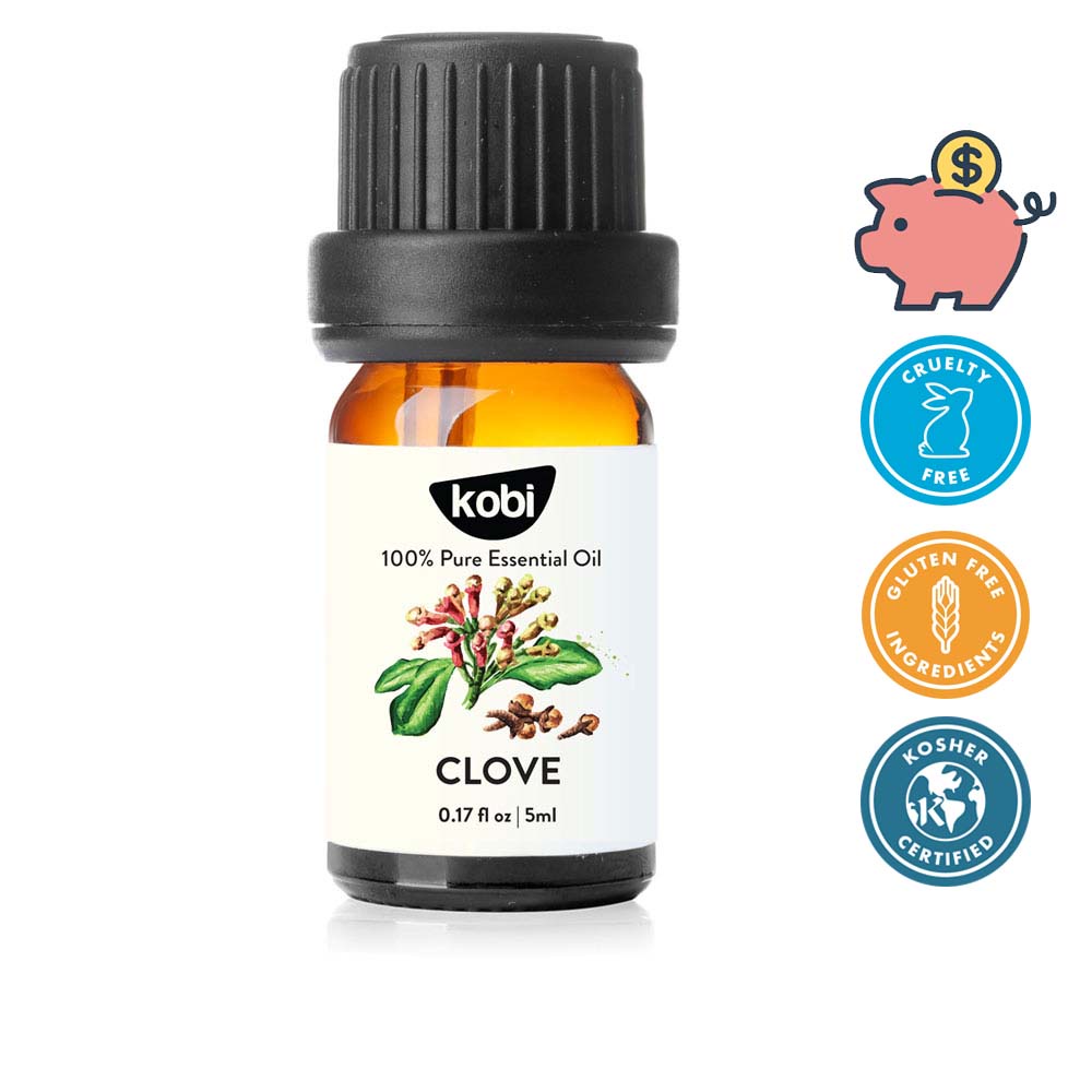 [Mã BMLTB200 giảm đến 100K đơn 499K] Tinh dầu Đinh Hương Lá Kobi Clove essential oil - 5ml