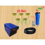 Trọn bộ đầy đủ máy phun sương làm mát 25 béc model FOG 6025 làm mát quán cafe, sân vườn - PHỤ KIỆN TƯỚI GIÁ SỈ — ảnh 3