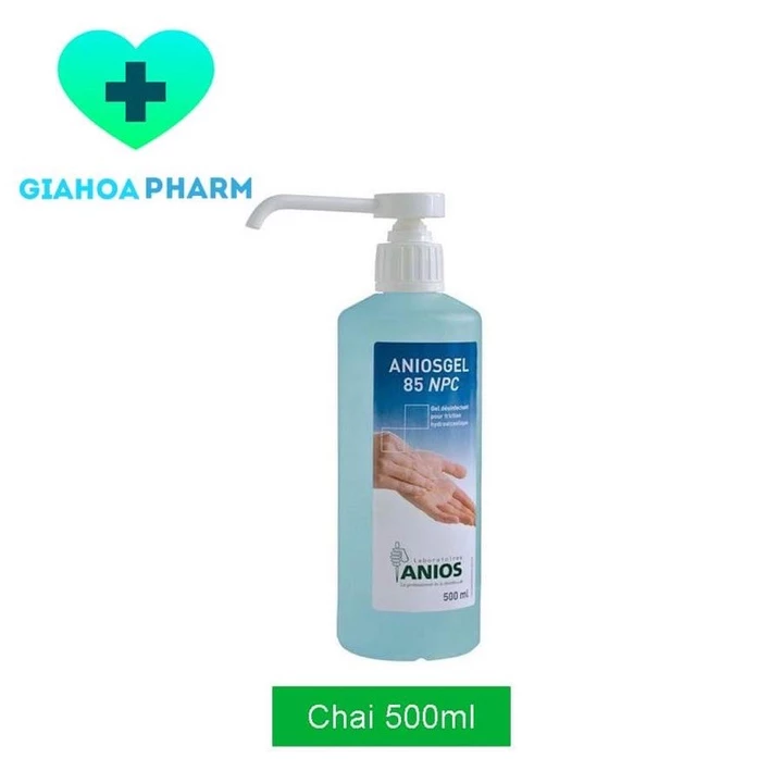 Dung dịch nước rửa tay sát khuẩn Aniosgel 85 NPC 500ml - Rửa tay khô diệt khuẩn nhanh (Pháp) [Anios] – 5