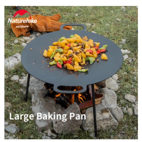 Naturehike Outdoor 5.3KG Large Baking Pan Camping Barbecue Picnic