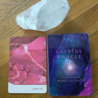 Bộ Bài Crystal Oracle Guidance from the Heart of the Earth (Mystic House Tarot Shop) - Bài Gốc Authentic Chính Hãng 100%
