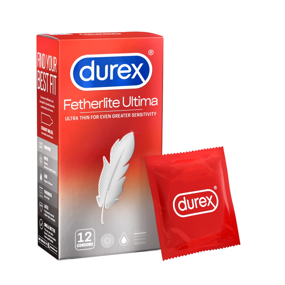 Ảnh Bao cao su Durex Fetherlite Ultima siêu mỏng, size 52mm, 12 bao/hộp 1