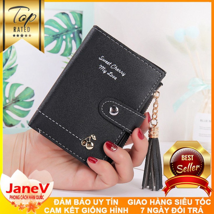 free ship [6 MÀU] Ví Nữ Mini Ngắn Cầm Tay Phong Cách Hàn Quốc TVNN161