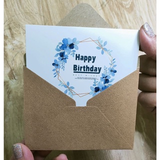 5 bộ Thiệp chúc mừng, Thiệp Sinh Nhật (Bộ gồm 1 thiệp, 1 p.bì,)