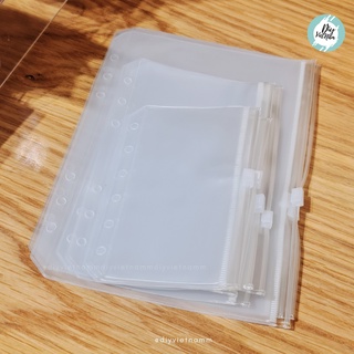Túi Zip Planner – Túi Đựng Sticker, Phụ Kiện – Sổ Còng A4/B5/A5/A6/A7