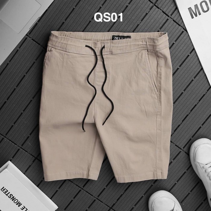 Quần short Zara DƯ HÃNG co giãn lưng thun hỗ trợ đổi size thoải mái