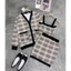 Set Váy Kẻ Sang chảnh