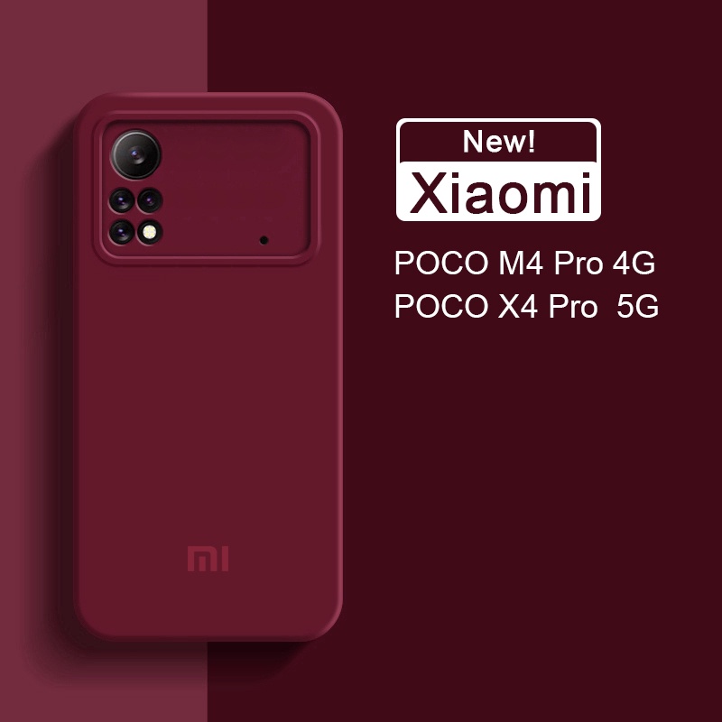 Ốp Điện Thoại Silicon Mềm Màu Kẹo Thời Trang Mới Cho Xiaomi POCO M4 Pro 4G X4 Pro M5 F1 F4 GT 5G