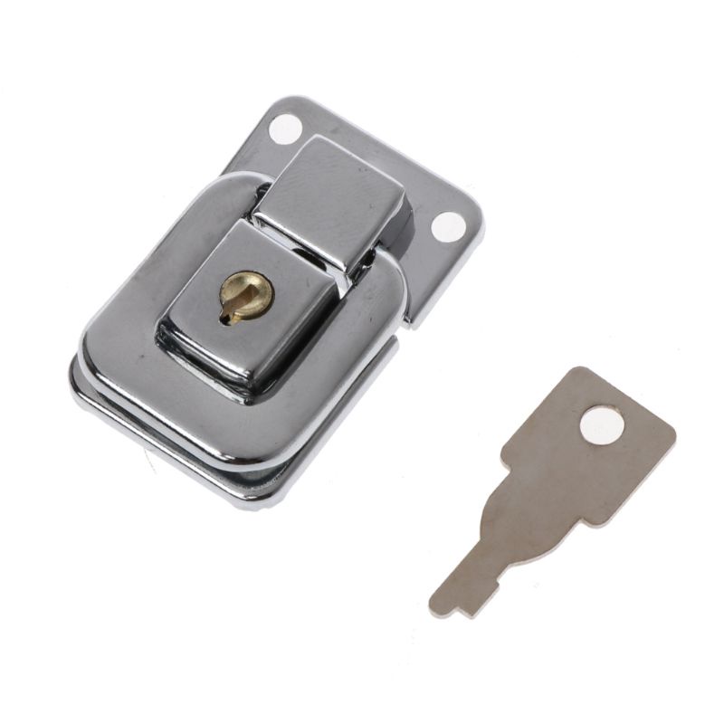 Metal Jewelry Box Lock Suitcase Buckles Toggle Hasp for Latch  Clasp With f