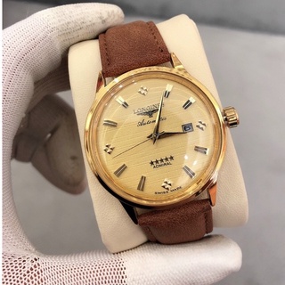 ng H Nam Longines M y Quartz Size 41mm D y Da M u V ng Shopee