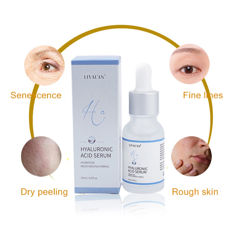 Ảnh Serum LIYALAN tinh chất hyaluronic acid dưỡng ẩm làm giảm nếp nhăn chăm sóc làn da 15ml 3