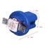 YRBWD 10 Bóng Đèn Nội Thất Ô Tô Màu Xanh T5 B8.5D Dash Gauge Auto