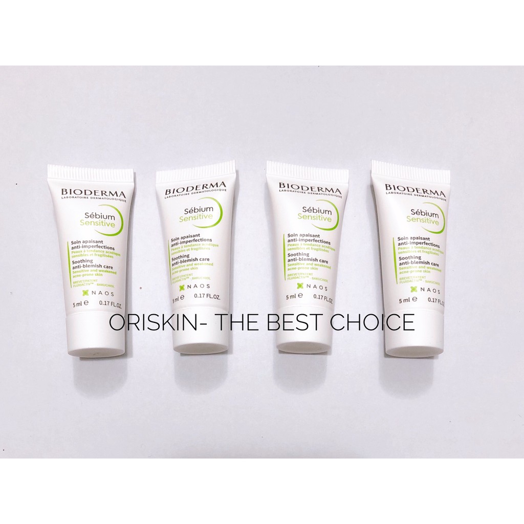 Ảnh Sample Bioderma Kem Dưỡng Bioderma Sébium Sensitive Cho Da Mụn Nhạy Cảm 5ml 3
