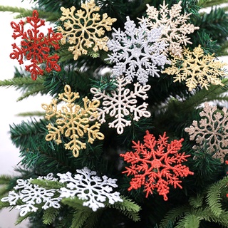 Bông Tuyết Đầy Màu Sắc Trang Trí Cây Thông Noel