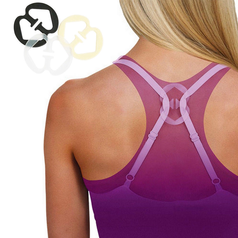 Set 3 Kẹp Giấu Dây Áo Ngực Tiện Lợi Cho Nữ