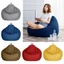 BAMBOOB Ghế Sofa Bao Tổ Chức Đồ Chơi Mềm Mại Thoải Mái Ghế Trang Trí Nhà Lười Lounger
