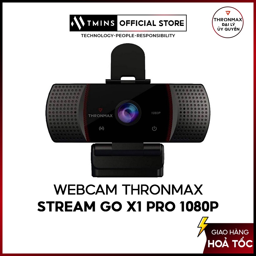Webcam Thronmax Stream GO X1 PRO 1080P Hàng chính hãng (Bảo hành 12 ...