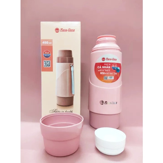 Ảnh Phích giữ nhiệt cầm tay nhỏ gọn dung tích 0.45L Rạng Đông - Model: RD 04528 N2 3