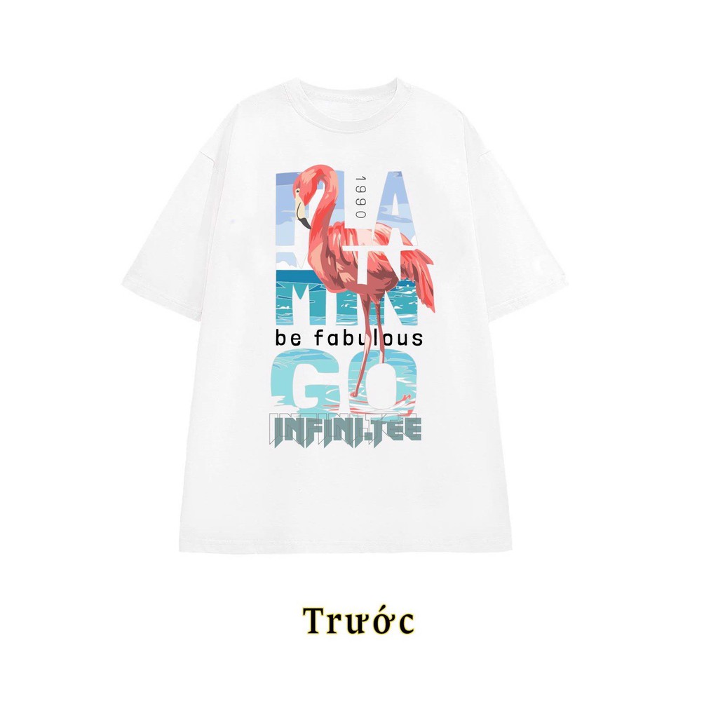 Áo thun INFINITEE Fni0016, Thun 100% Cotton - form rộng Unisex.