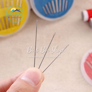 Hộp 24 Kim May Tay, Kim Khâu Gia Đình Nhiều Kích Cỡ Dễ Sử Dụng Khâu Vá, Thêu Thùa