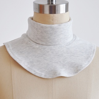 Vipdeal1 Cổ Áo Giả Cổ Lọ Bằng cotton Màu Trơn Tháo Rời Được Cho Nam Và Nữ