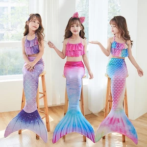 Set Đồ Bơi 3 Món Xinh Xắn Cho Bé Gái 3-18 Tuổi