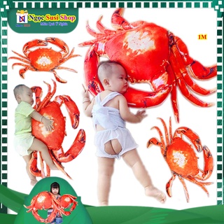 [MUA CÓ QUÀ NHA] GỐI ÔM CON CUA 3D ,GHẸ BÔNG CÀ MAU NHỒI BÔNG 3D KHỔNG LỒ ÔM NGỦ TRANG TRÍ HÀNG HIẾM