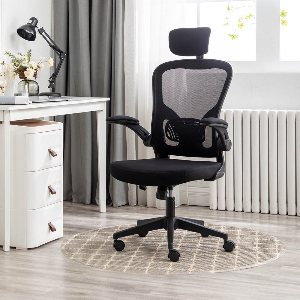 [Sẵn Hàng - Giao Hoả Tốc) Manson Regal Ghế Xoay Văn Phòng Tay Gập Công Thái Học Màu Đen/Trắng/Xám/Xanh/Hồng