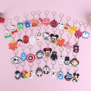 (Rẻ Vô Địch) Combo 5 Móc Khóa Silicon Hình Thú Chibi  Đáng Yêu- Giao Ngẩu Nhiên Hình