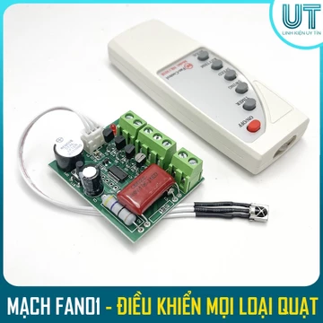 Bo mạch điều khiển từ xa quạt Senko bản 2024 - Dùng cho quạt đứng và quạt treo tường - Nâng cấp từ QT 311 và QTX 5K1