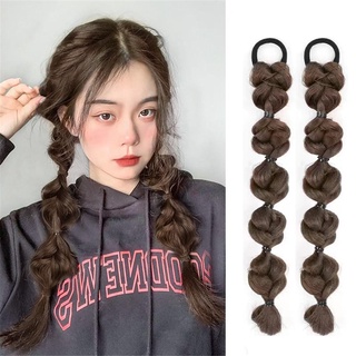 Tóc Giả Tết Tạo Kiểu Tết Hoa Dễ Thương (Giá 1 Bên) HaminStore