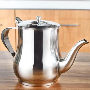 Ấm pha trà inox dung tích 1000 - Bình trà cà phê inox 500ml